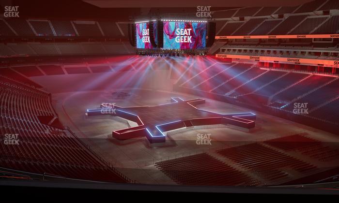 Allegiant Stadium - Section East Suite 2002 Seat View