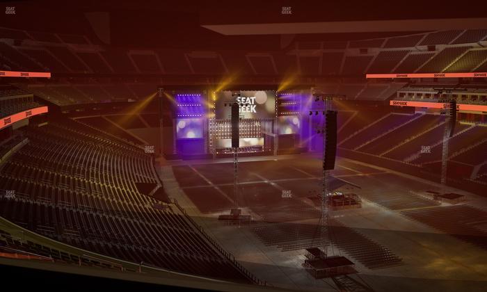 Allegiant Stadium - Section East Suite 2002 Seat View