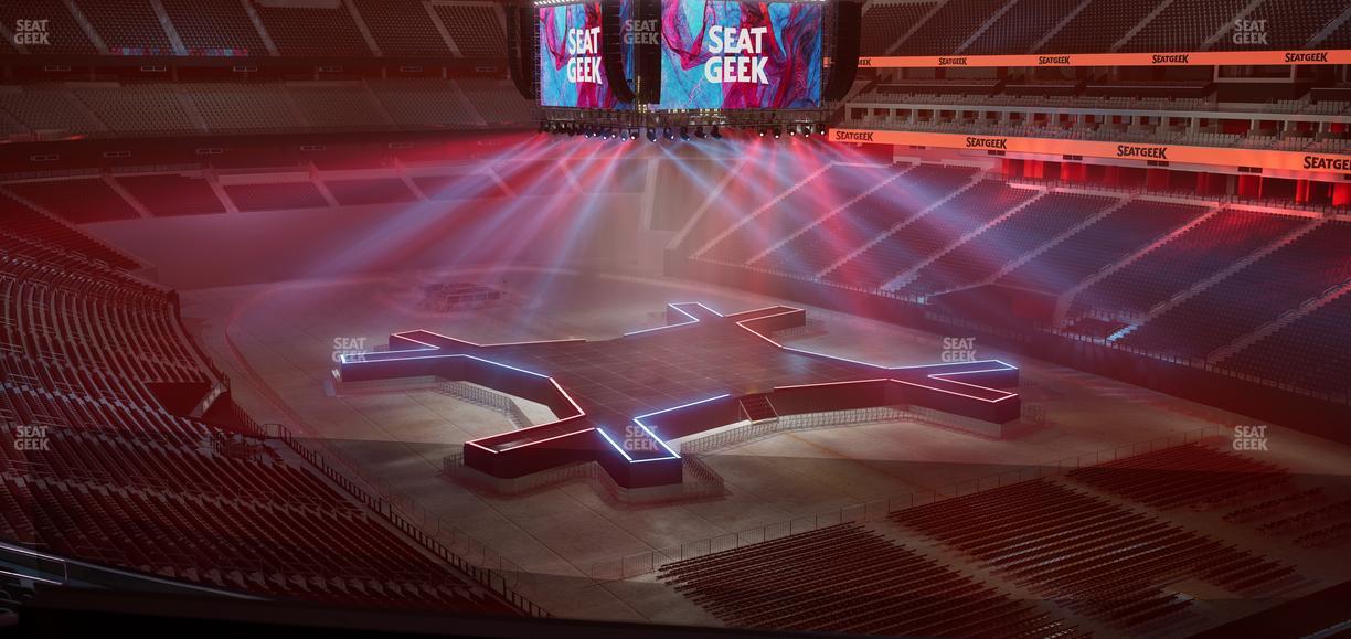 Allegiant Stadium - Section East Suite 2003 Seat View