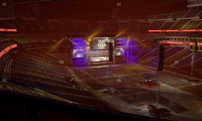 Allegiant Stadium - Section East Suite 2004 Seat View