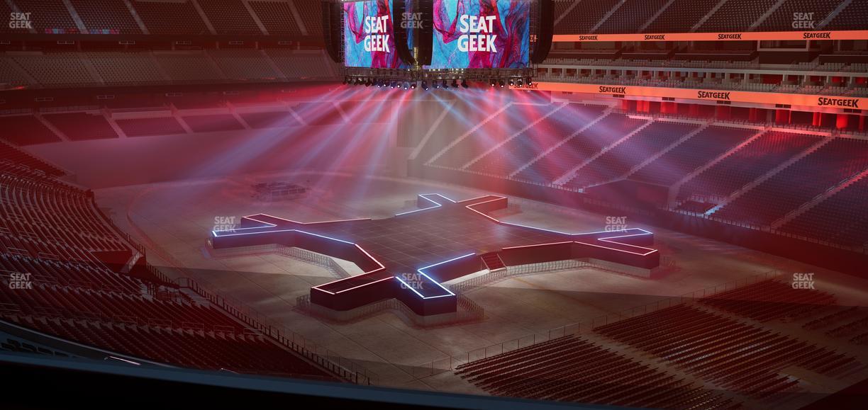 Allegiant Stadium - Section East Suite 2004 Seat View