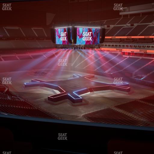 Allegiant Stadium - Section East Suite 2004 Seat View