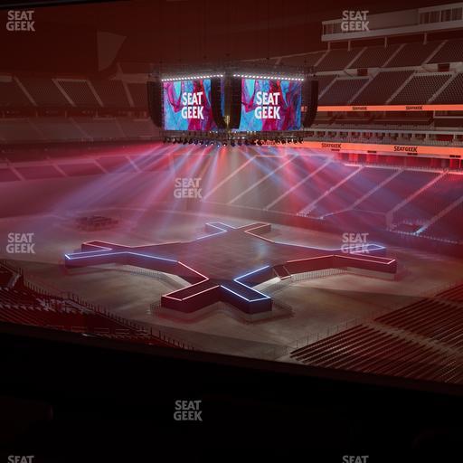 Allegiant Stadium - Section East Suite 2006 Seat View