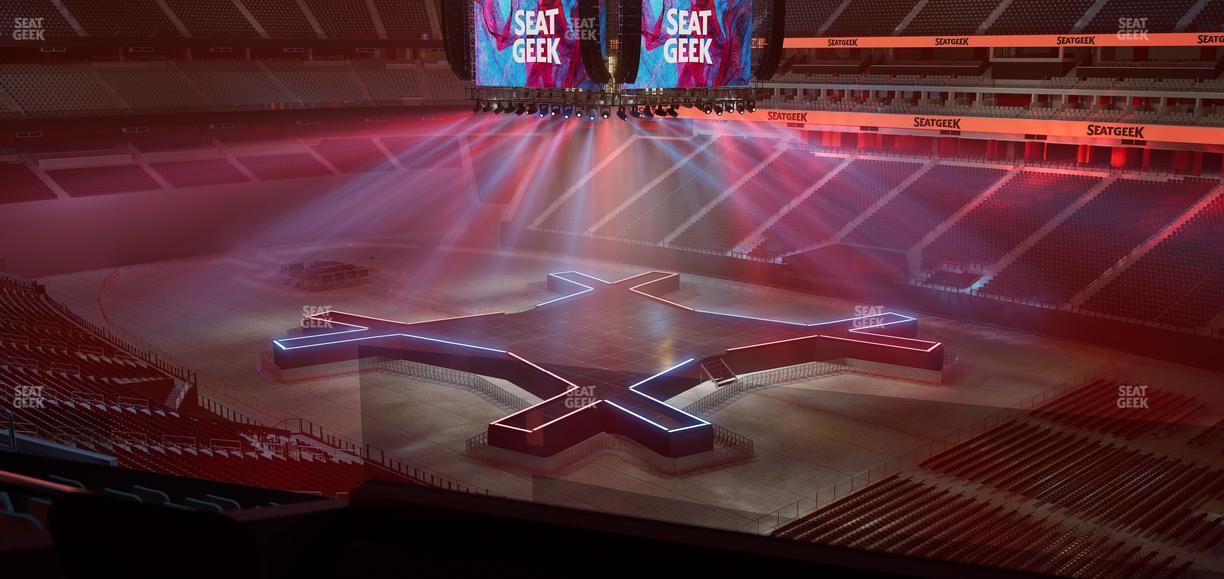 Allegiant Stadium - Section East Suite 2007 Seat View