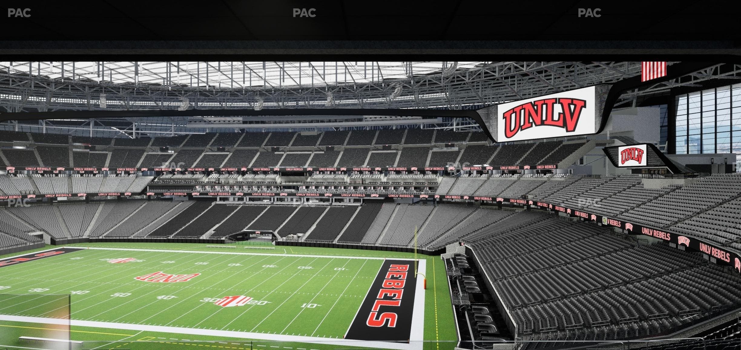 Allegiant Stadium - Section East Suite 2008 Seat View