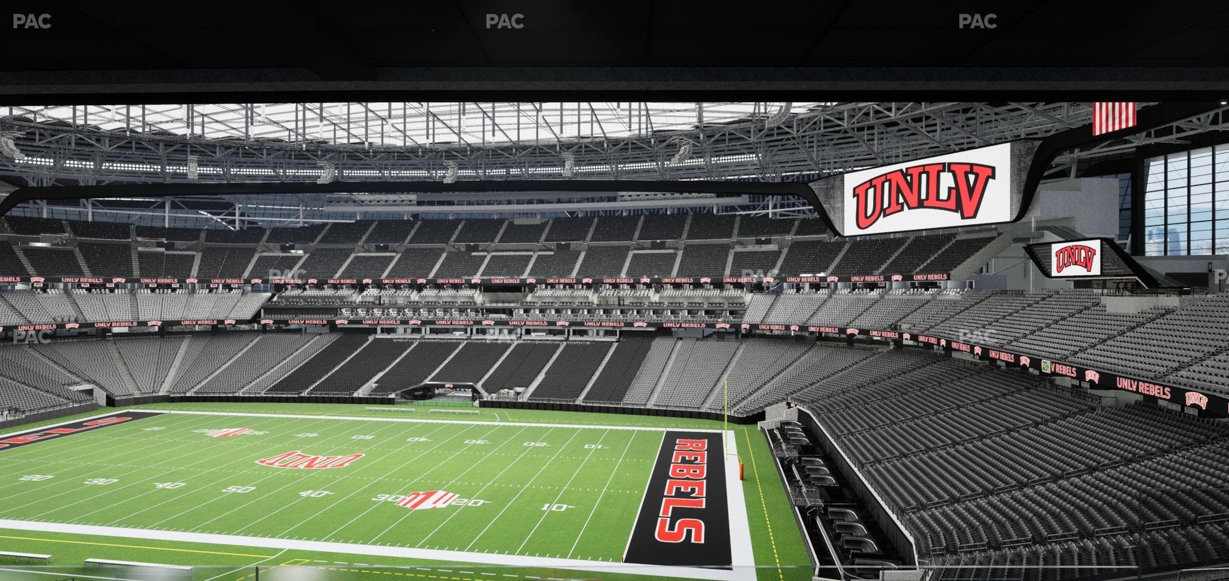 Allegiant Stadium - Section East Suite 2009 Seat View