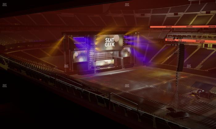 Allegiant Stadium - Section East Suite 2010 Seat View