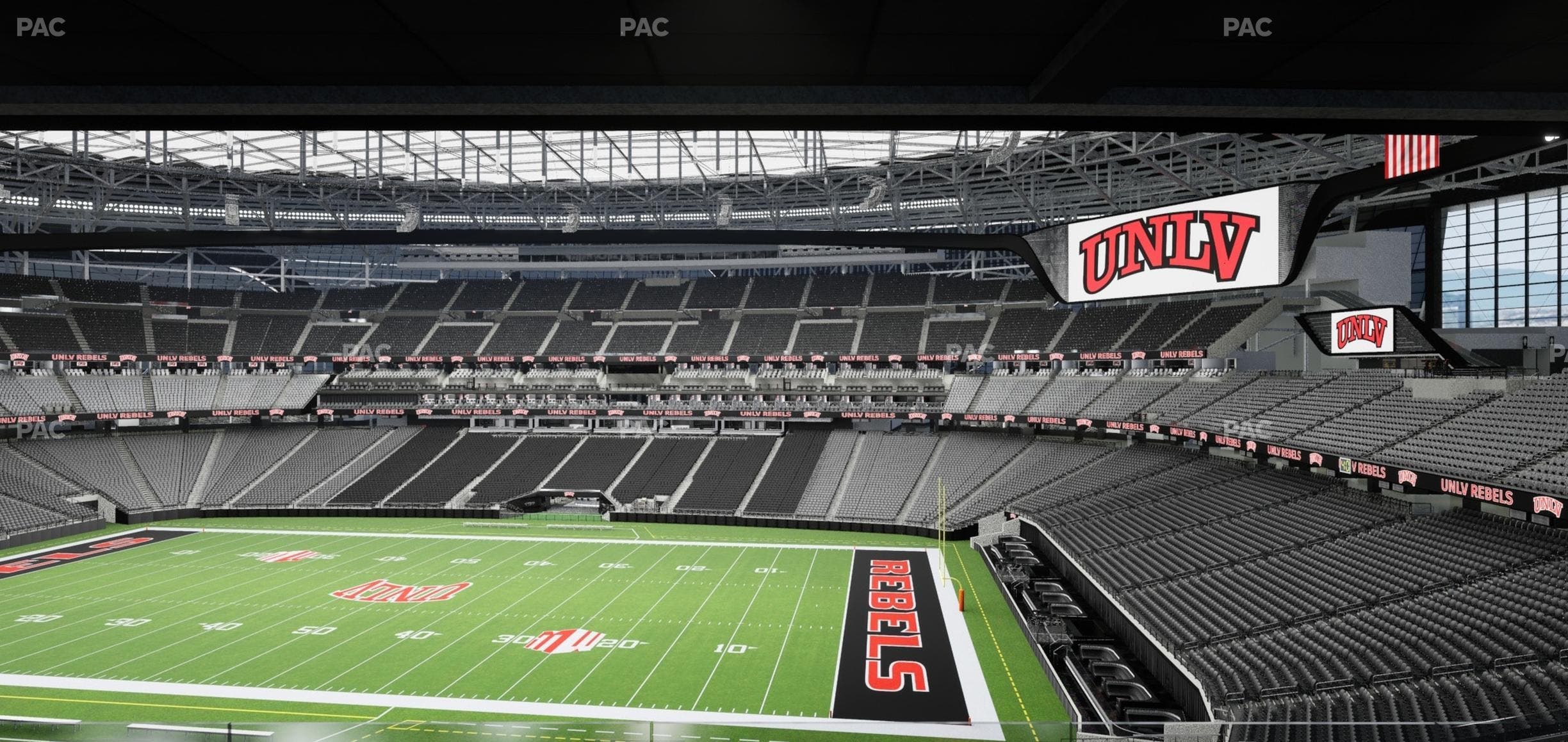 Allegiant Stadium - Section East Suite 2010 Seat View