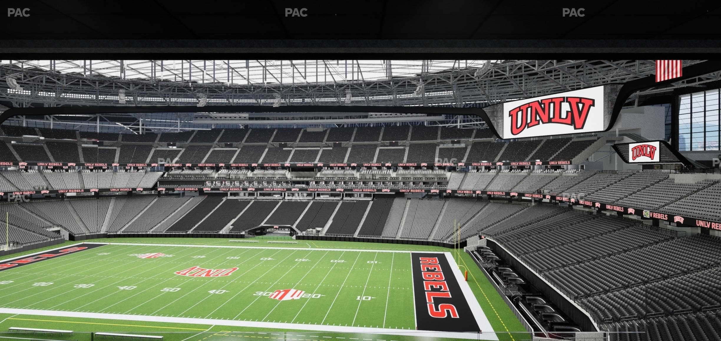 Allegiant Stadium - Section East Suite 2011 Seat View