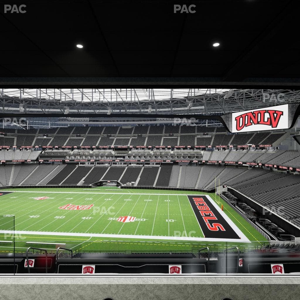 Allegiant Stadium - Section East Suite 2012 Seat View