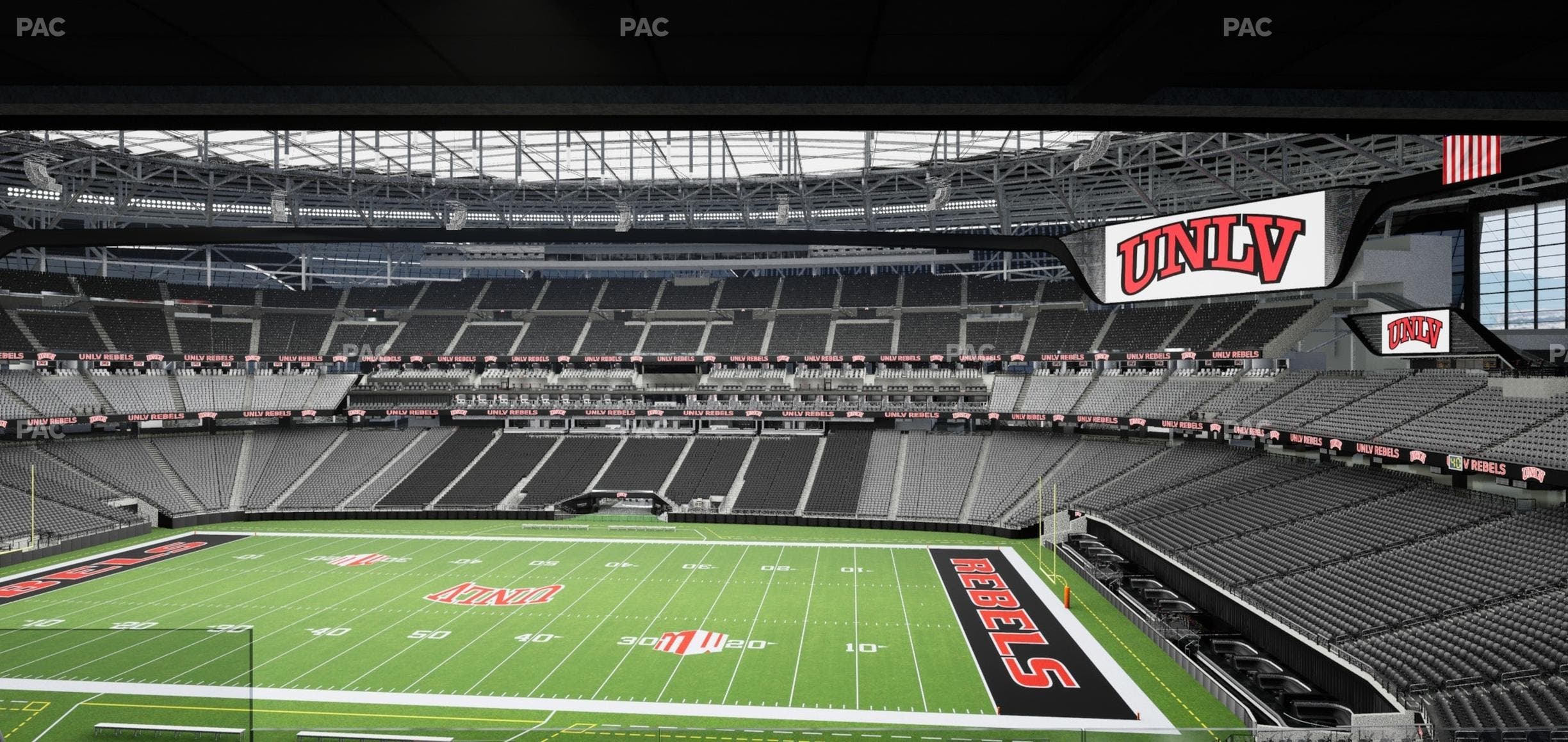 Allegiant Stadium - Section East Suite 2012 Seat View
