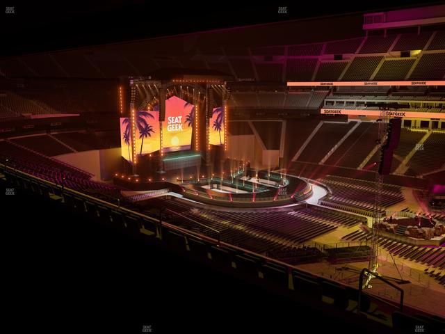 Allegiant Stadium - Section East Suite 2012 Seat View