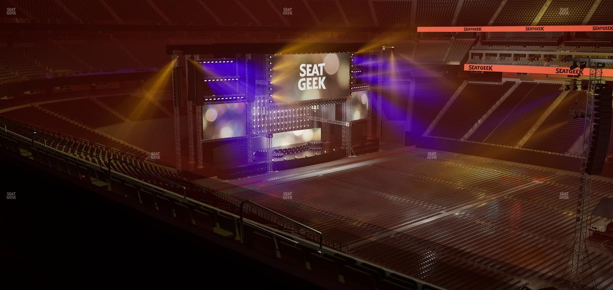 Allegiant Stadium - Section East Suite 2012 Seat View