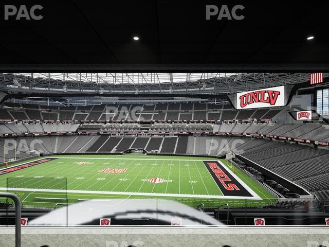 Allegiant Stadium - Section East Suite 2013 Seat View