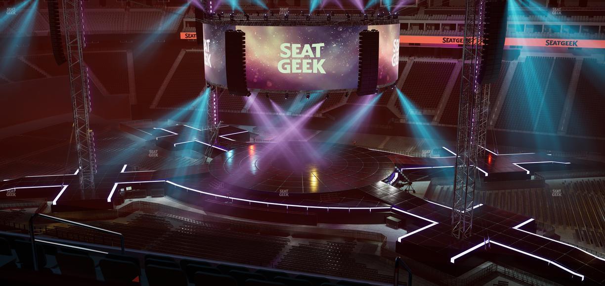 Allegiant Stadium - Section East Suite 2014 Seat View
