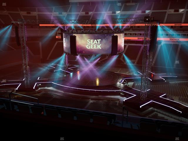 Allegiant Stadium - Section East Suite 2014 Seat View