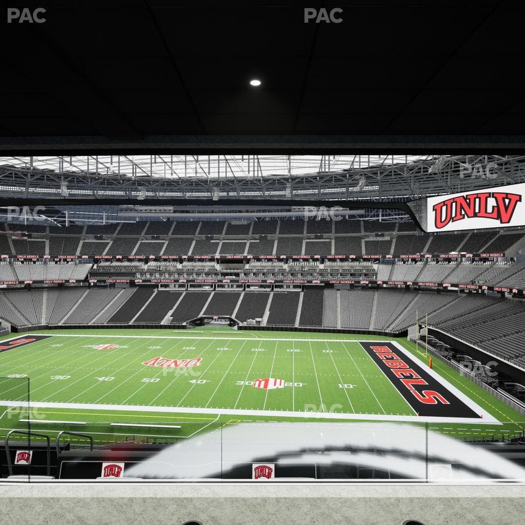 Allegiant Stadium - Section East Suite 2014 Seat View