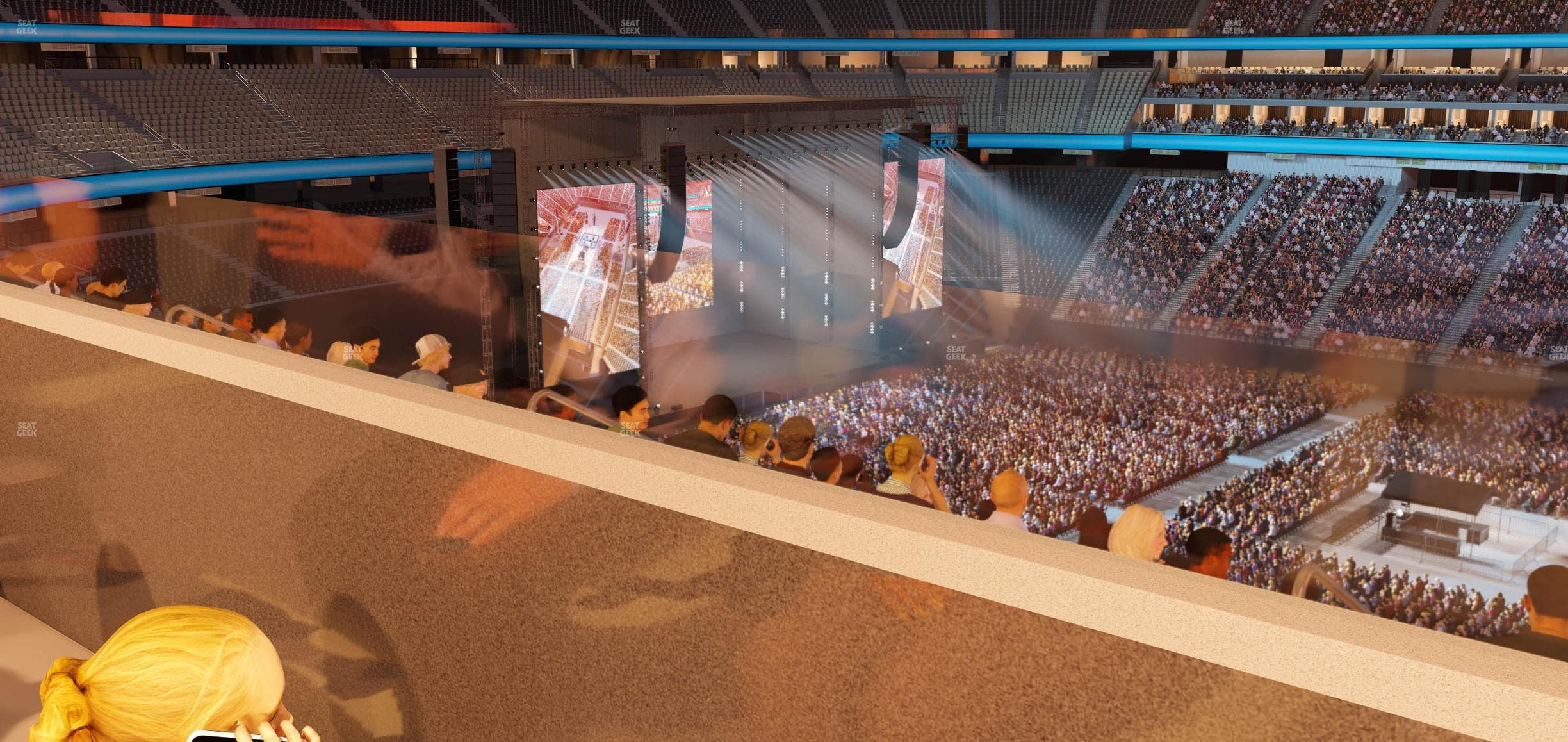 Allegiant Stadium - Section East Suite 2015 Seat View
