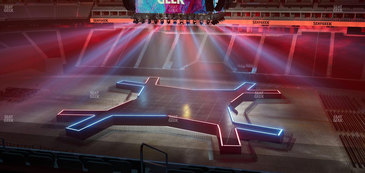 Allegiant Stadium - Section East Suite 2015 Seat View