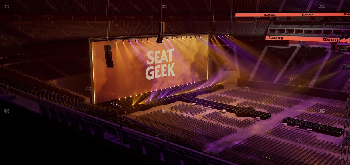 Allegiant Stadium - Section East Suite 2016 Seat View