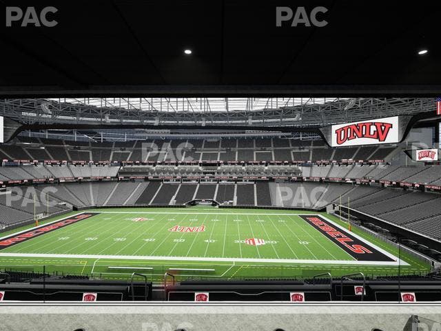 Allegiant Stadium - Section East Suite 2016 Seat View