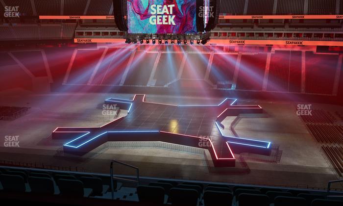 Allegiant Stadium - Section East Suite 2016 Seat View