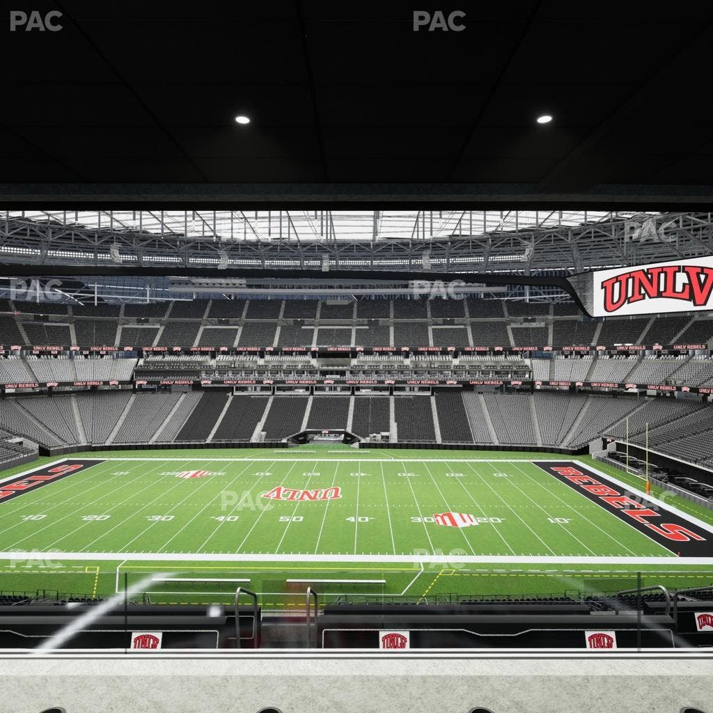 Allegiant Stadium - Section East Suite 2017 Seat View
