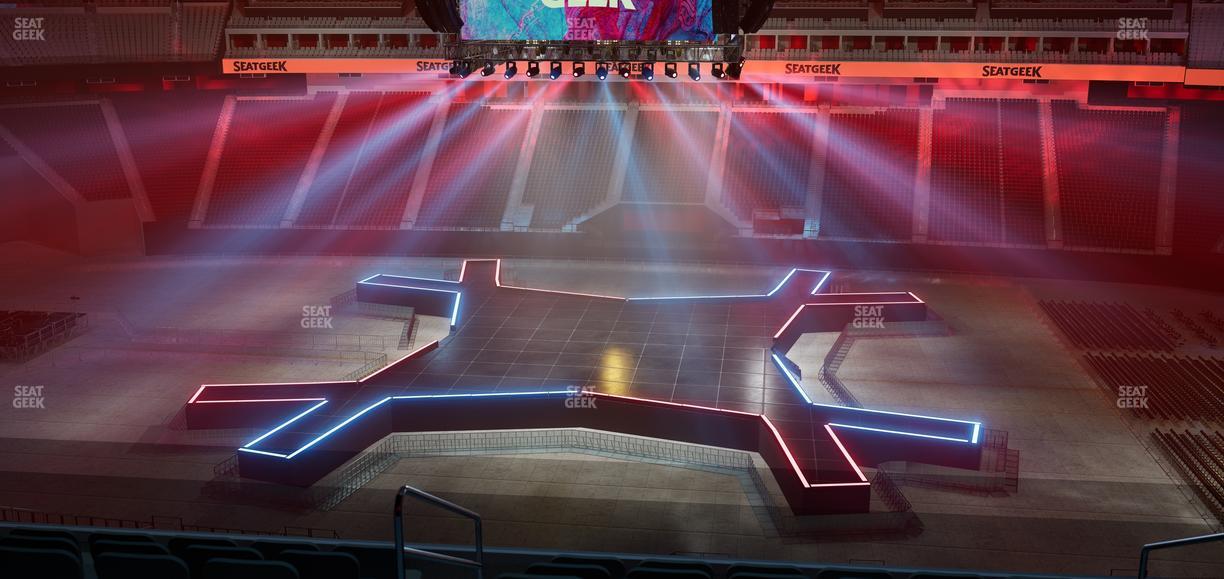 Allegiant Stadium - Section East Suite 2017 Seat View