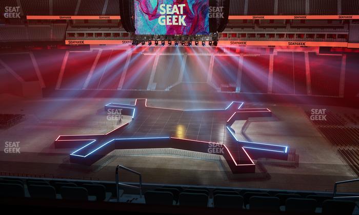 Allegiant Stadium - Section East Suite 2017 Seat View