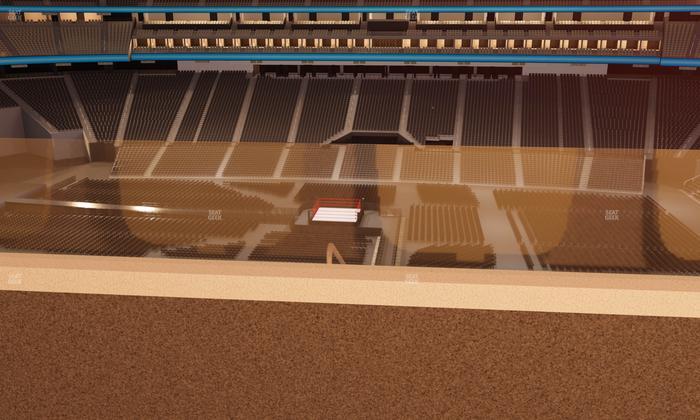 Allegiant Stadium - Section East Suite 2017 Seat View