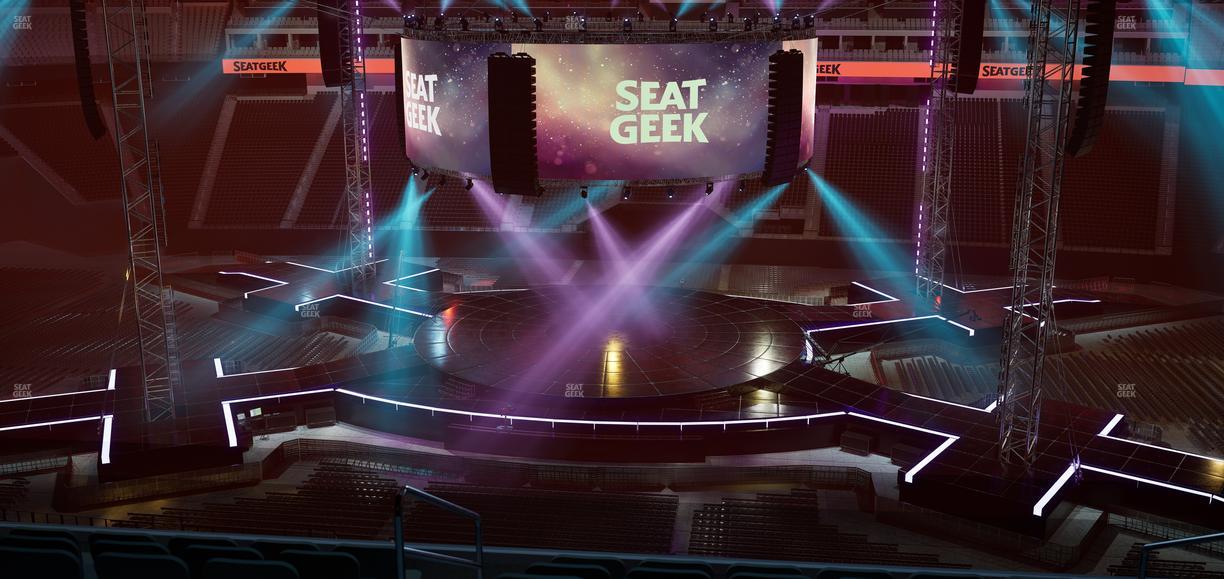 Allegiant Stadium - Section East Suite 2017 Seat View