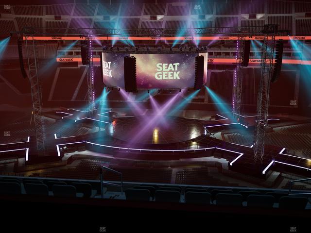 Allegiant Stadium - Section East Suite 2017 Seat View