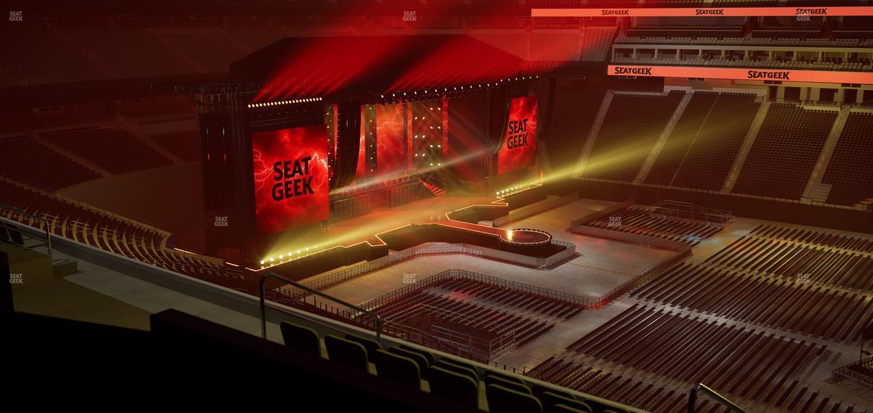 Allegiant Stadium - Section East Suite 2017 Seat View