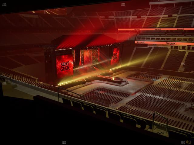 Allegiant Stadium - Section East Suite 2017 Seat View