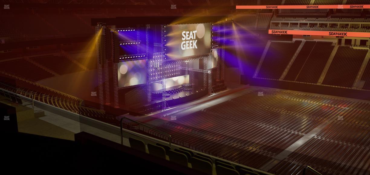 Allegiant Stadium - Section East Suite 2017 Seat View