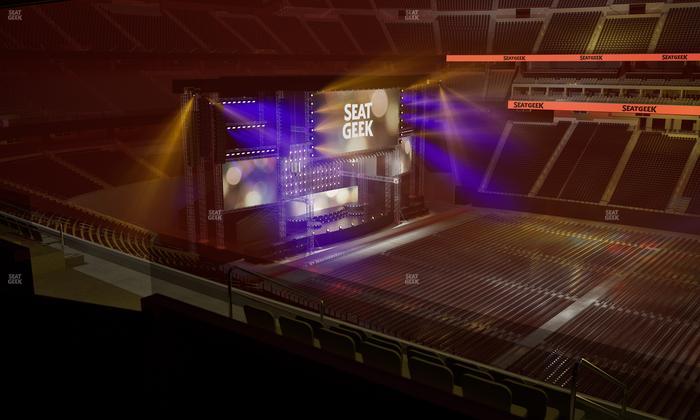 Allegiant Stadium - Section East Suite 2017 Seat View