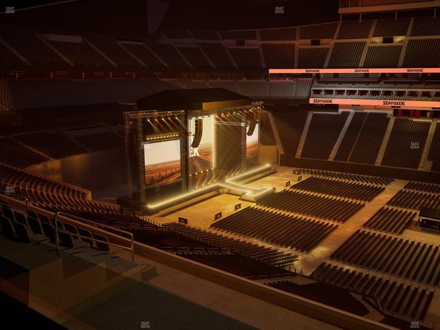 Allegiant Stadium - Section East Suite 2018 Seat View