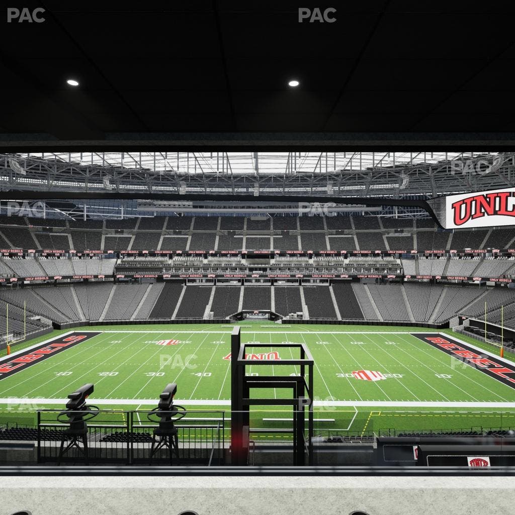 Allegiant Stadium - Section East Suite 2018 Seat View