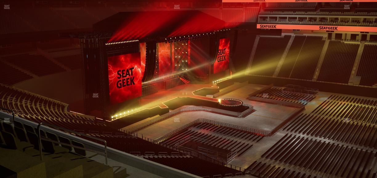 Allegiant Stadium - Section East Suite 2018 Seat View