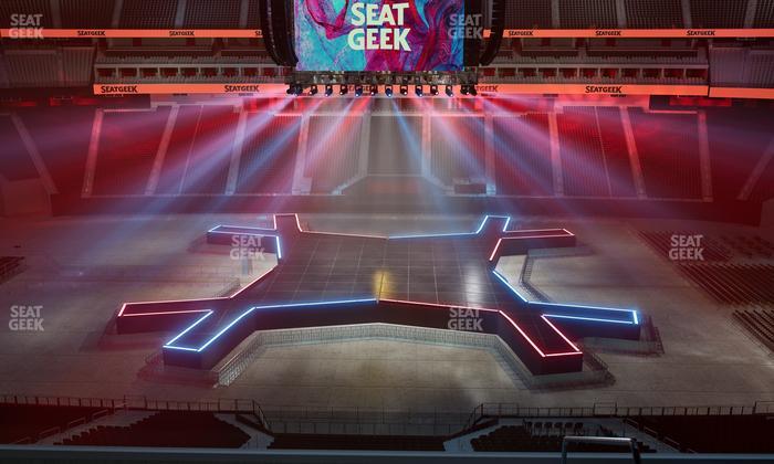 Allegiant Stadium - Section East Suite 2018 Seat View