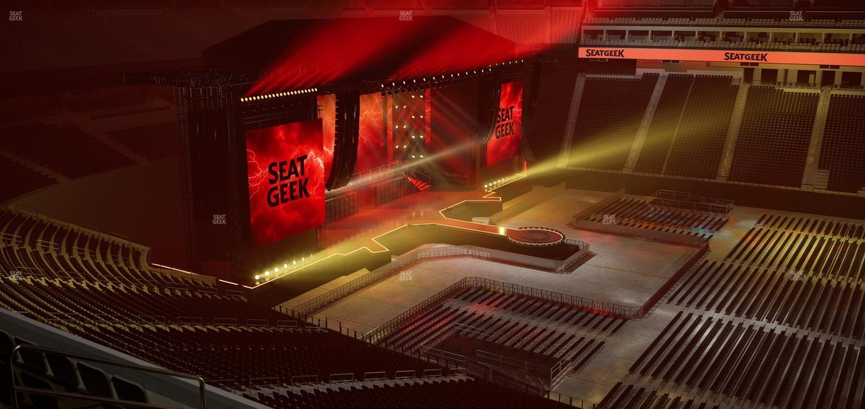 Allegiant Stadium - Section East Suite 2019 Seat View