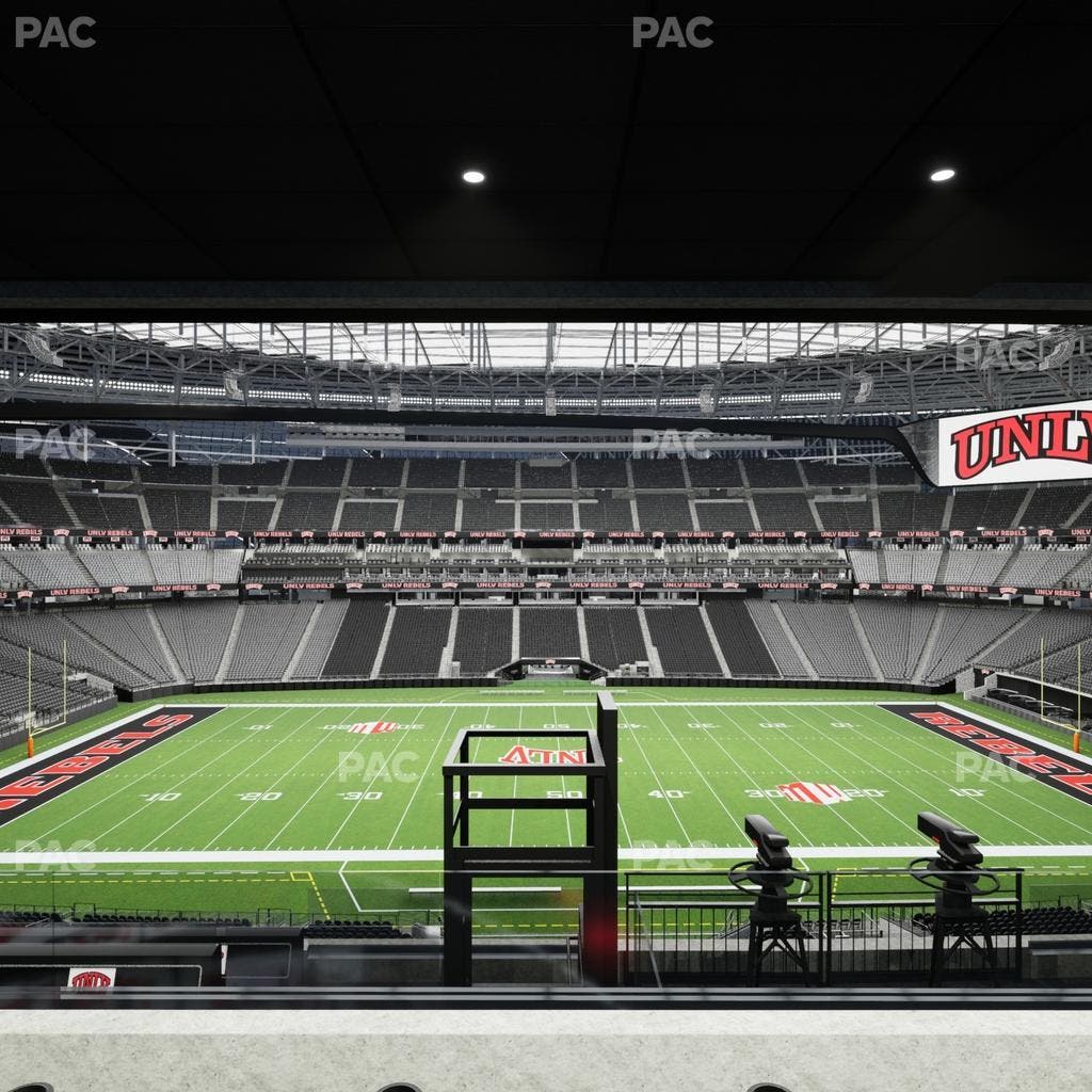 Allegiant Stadium - Section East Suite 2019 Seat View