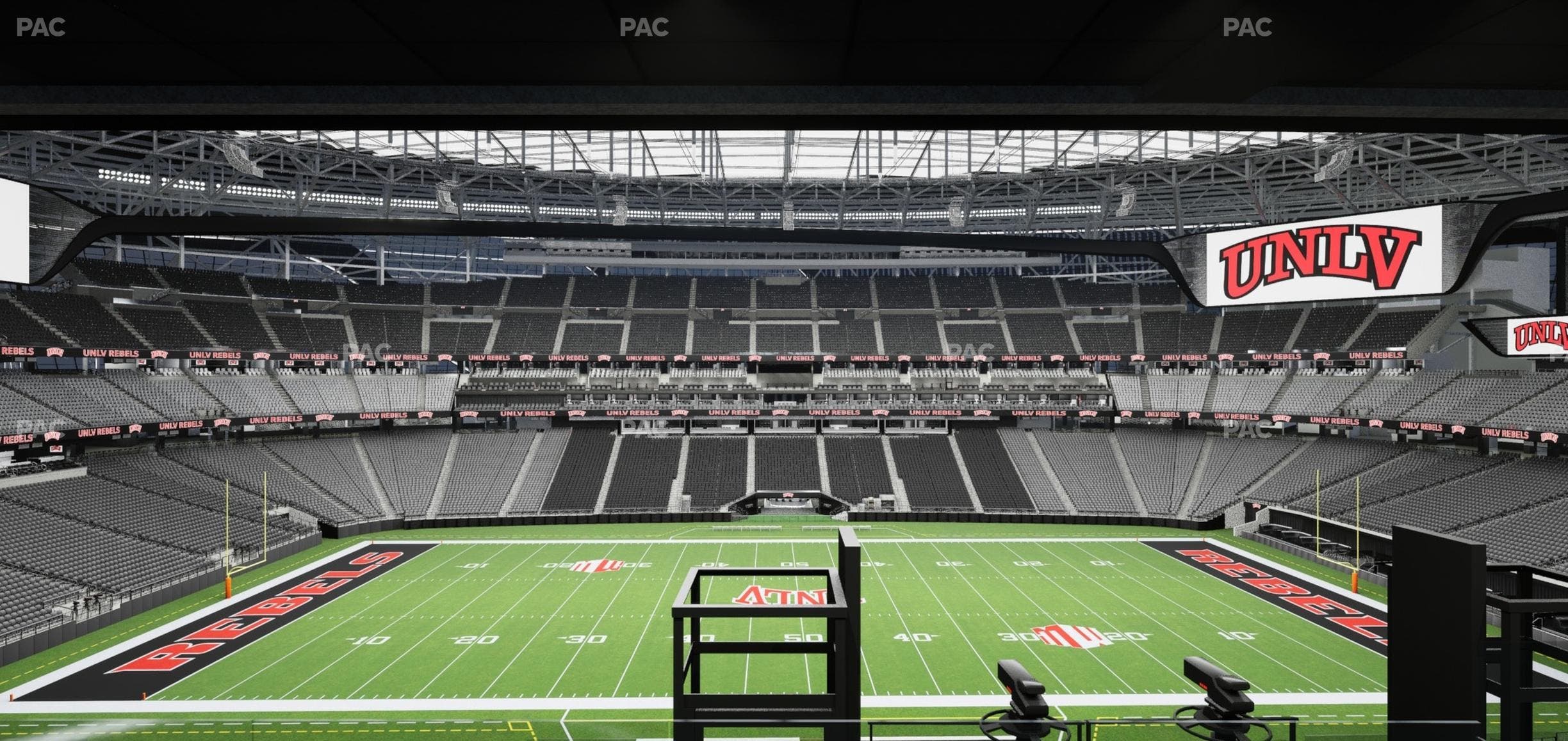 Allegiant Stadium - Section East Suite 2019 Seat View