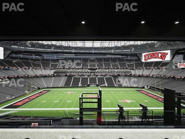 Allegiant Stadium - Section East Suite 2019 Seat View
