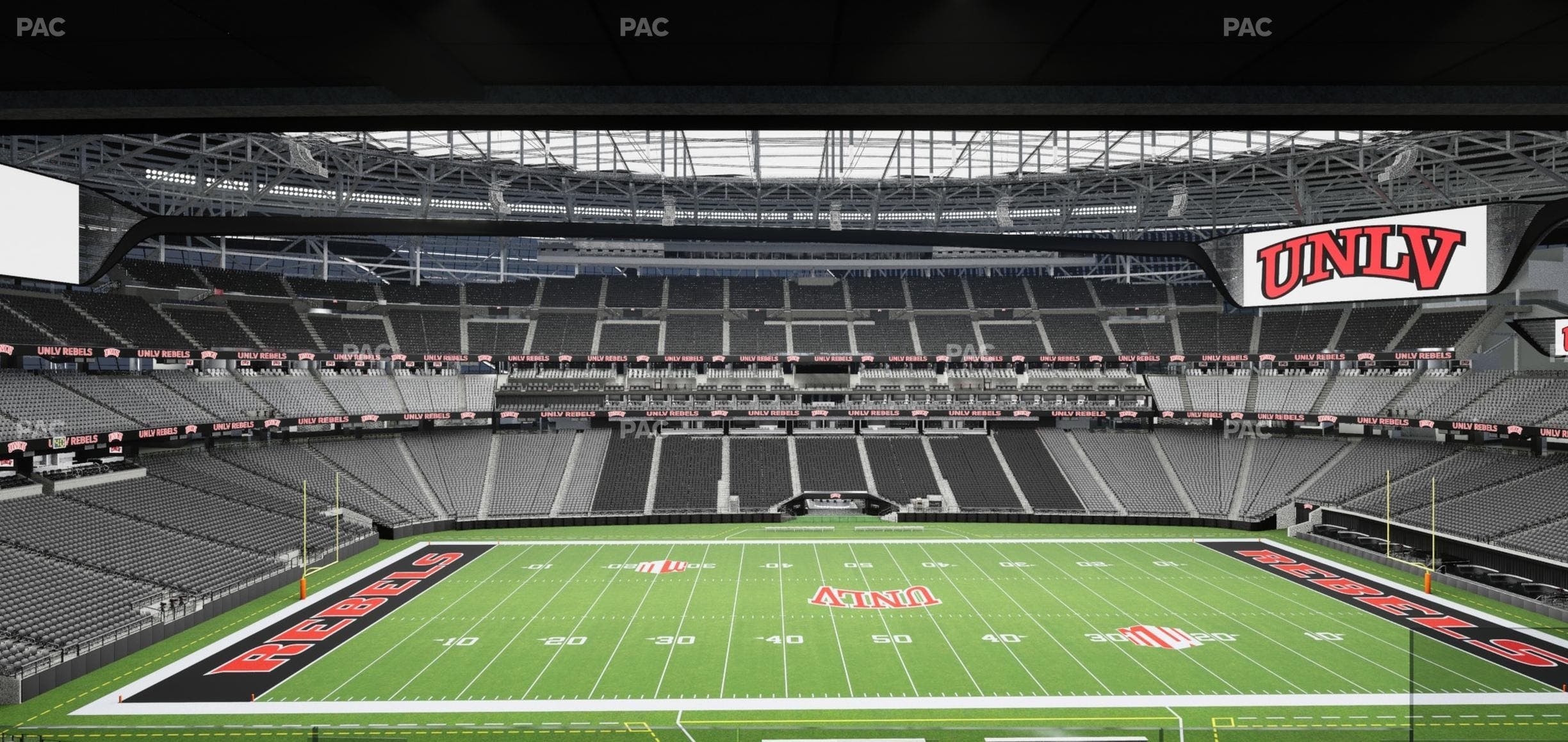 Allegiant Stadium - Section East Suite 2020 Seat View