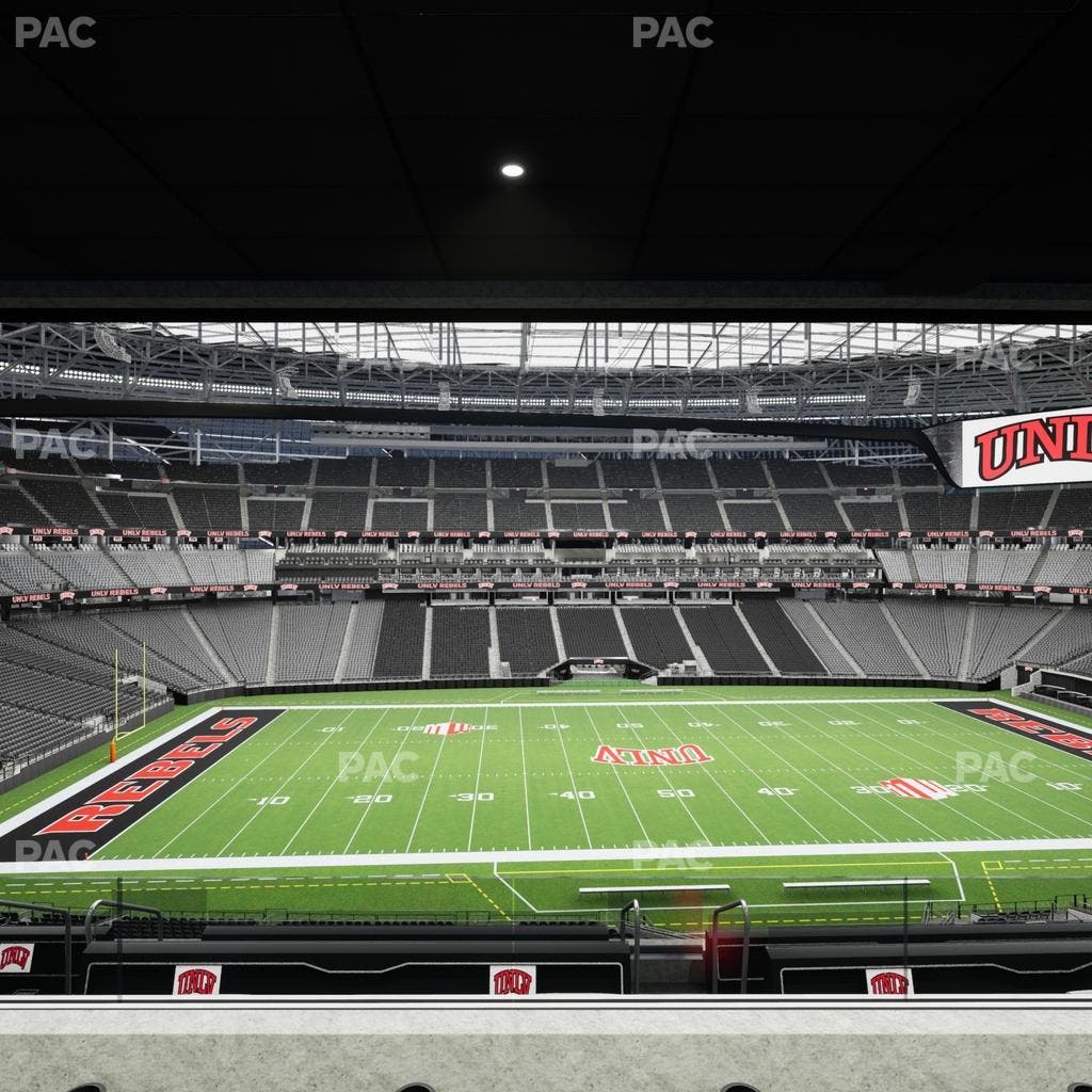 Allegiant Stadium - Section East Suite 2021 Seat View