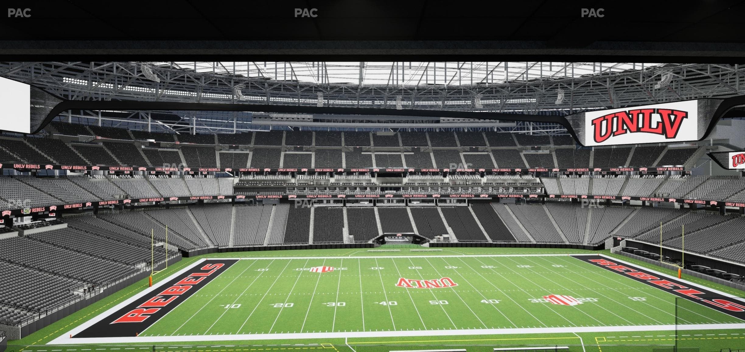 Allegiant Stadium - Section East Suite 2021 Seat View