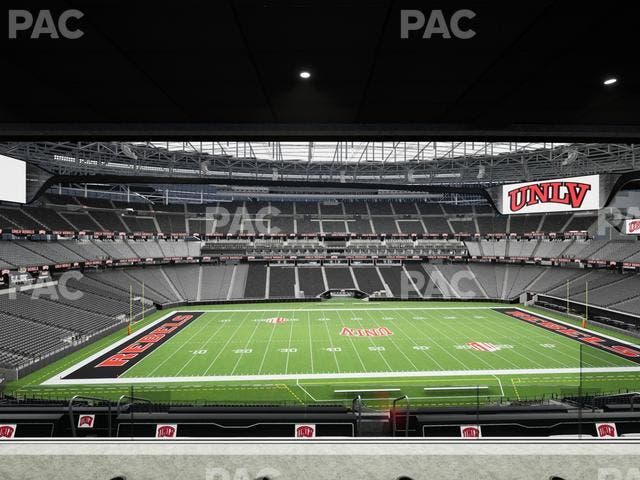 Allegiant Stadium - Section East Suite 2021 Seat View