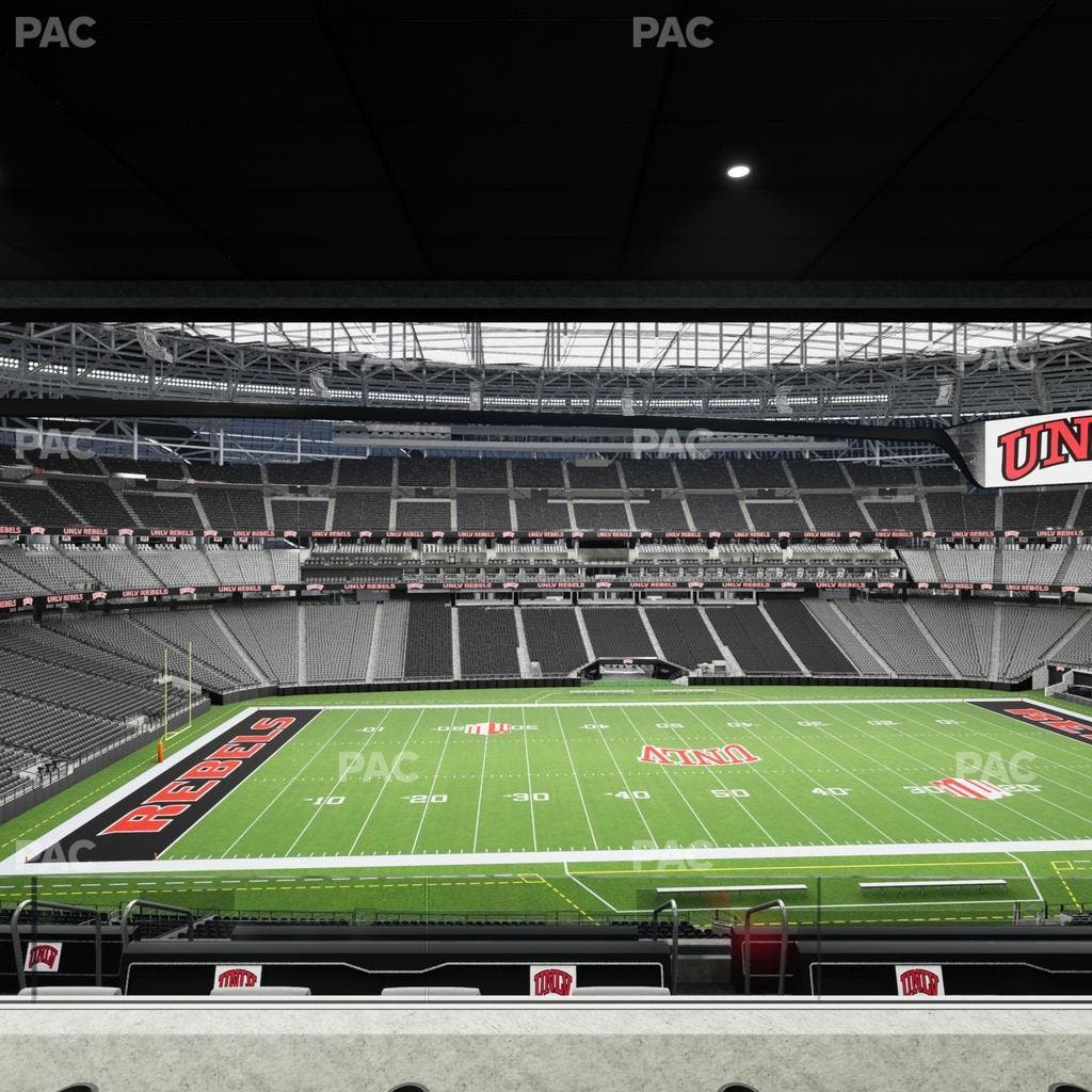 Allegiant Stadium - Section East Suite 2022 Seat View