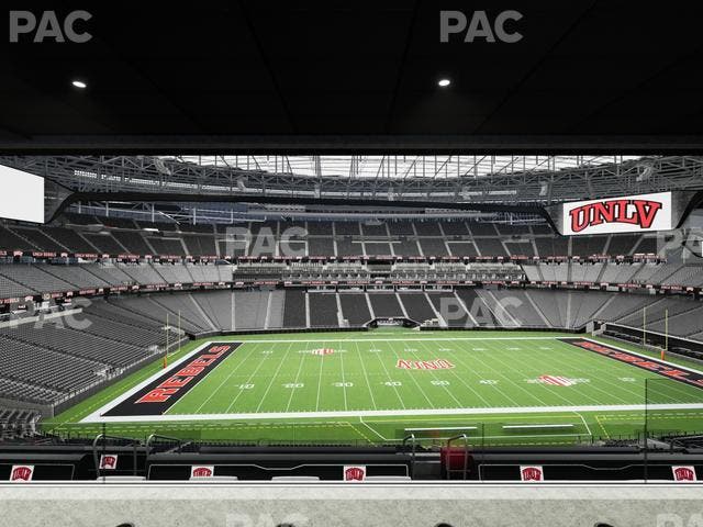Allegiant Stadium - Section East Suite 2022 Seat View